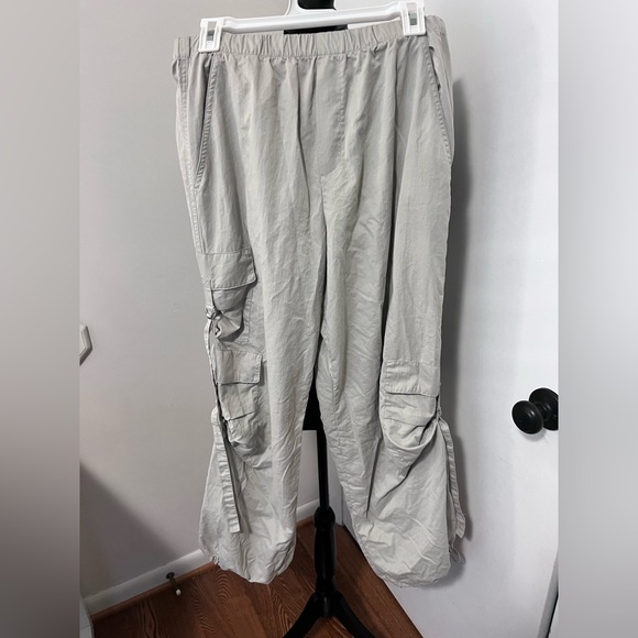 Zara Pants - Zara Nylon Baggy Pants